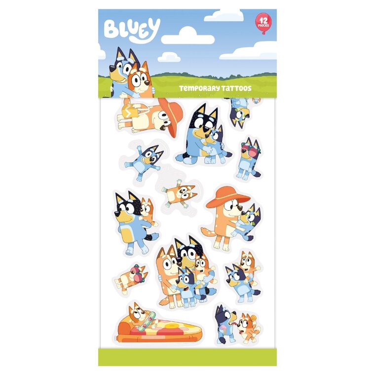 Product Image for Bluey Tatoveringer 12 stk