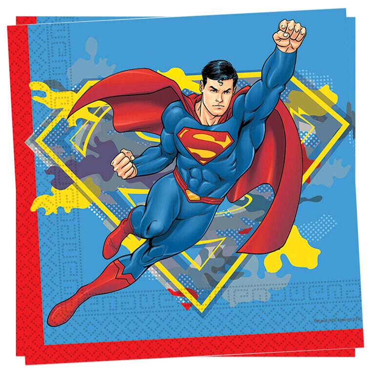 Product Image for Superman - Servietter 20 stk