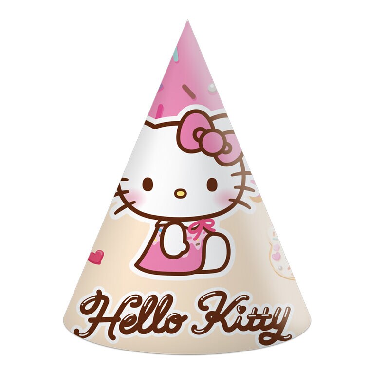 Product Image for Hello Kitty & Kuromi - Festhatte 6 stk