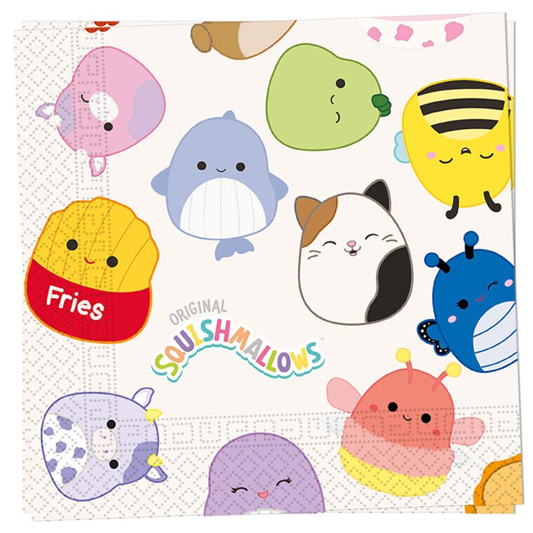 Product Image for Squishmallows - Servietter 20 stk