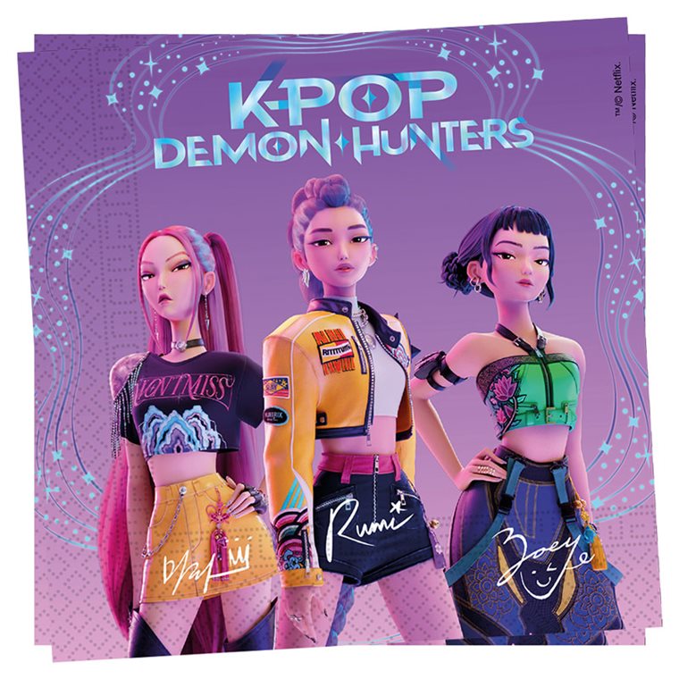 Product Image for K-Pop Demon Hunters servietter 20 stk