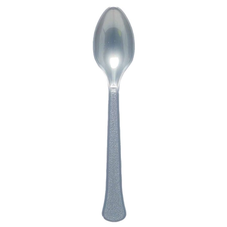 Product Image for Plastskeer Sølvfarve 24 stk