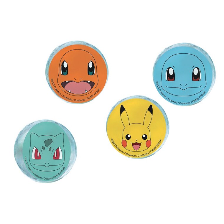 Product Image for Pokémon - Kæmpe Hoppebolde 4 stk