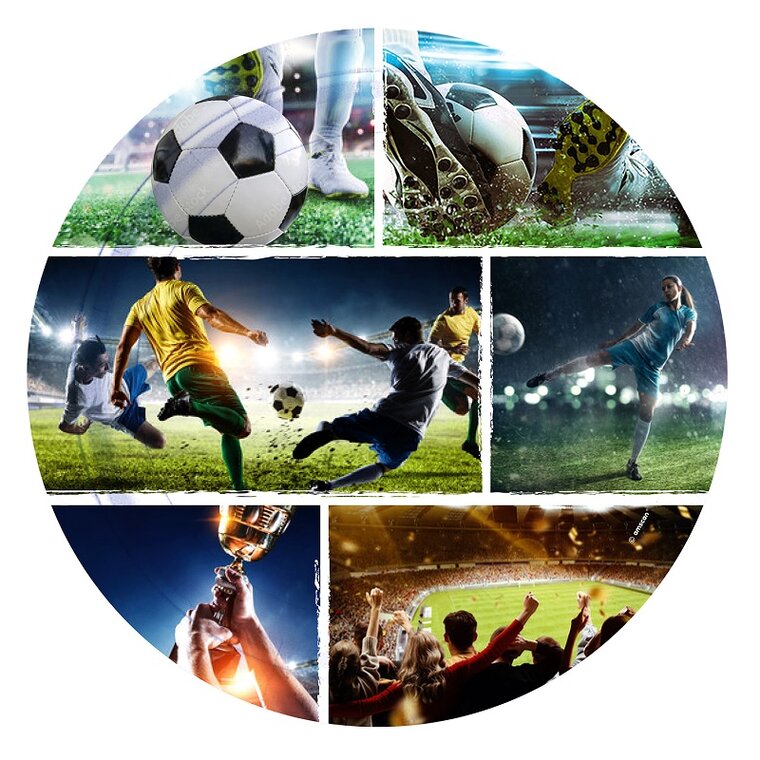 Product Image for Kick it! Fodbold - Tallerkener 8 stk