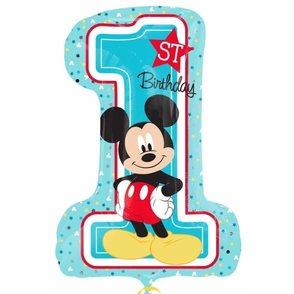 Product Image for Mickey Mouse, et-års folieballon 71 cm