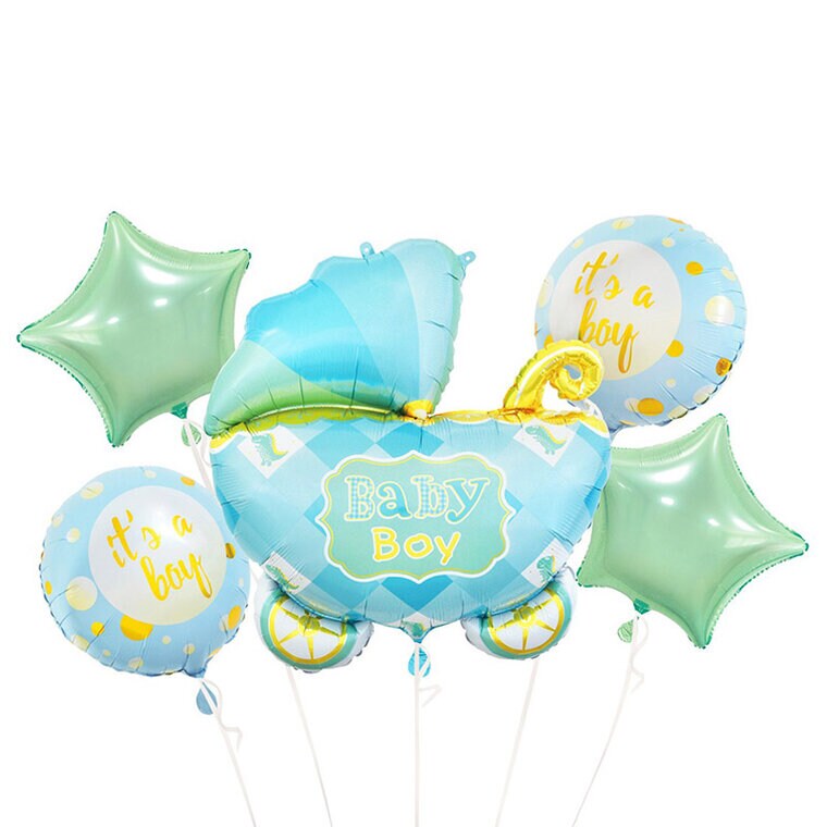 Product Image for Ballonbuket - Blå Barnevogn