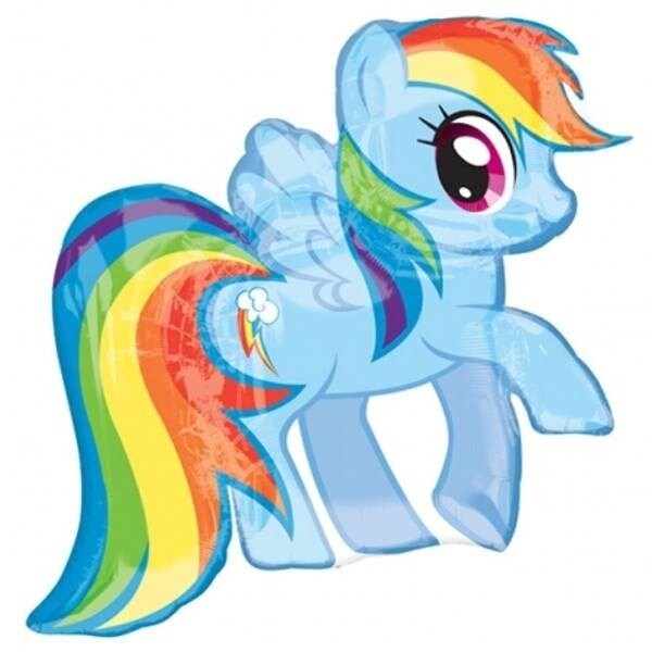 Product Image for My Little Pony - Folieballon Rainbow Pony 71 cm