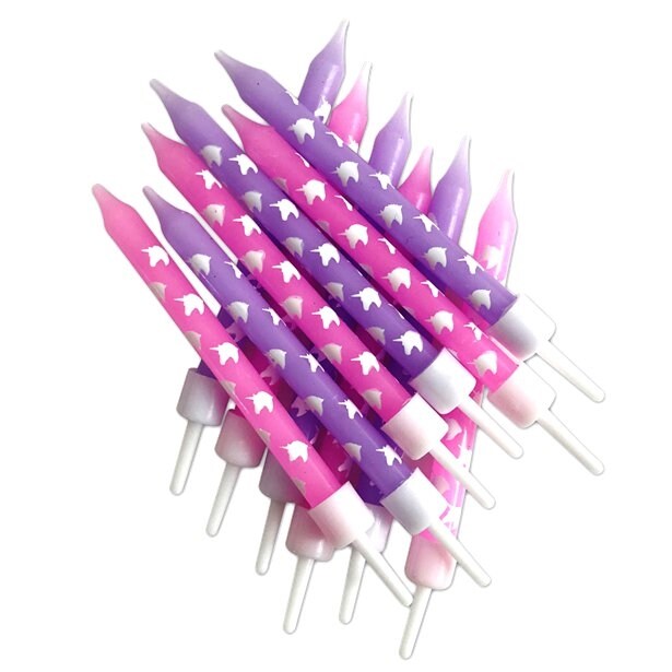 Product Image for Unicorn Sparkle - Kagelys 12 stk