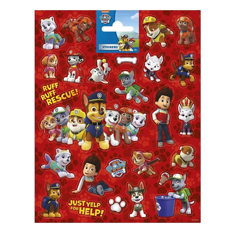 Product Image for Paw Patrol - Klistermærker 24 stk