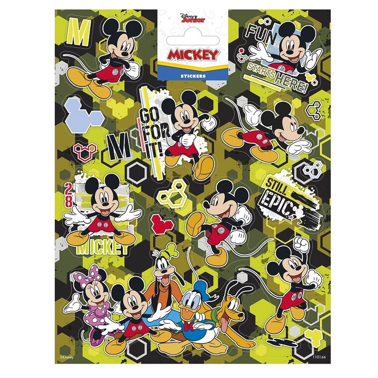 Product Image for Mickey Mouse - Klistermærker 16 stk