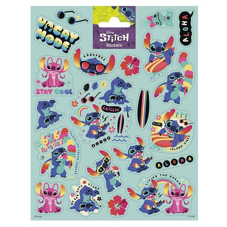 Product Image for Lilo & Stitch - Klistermærker 21-pakke