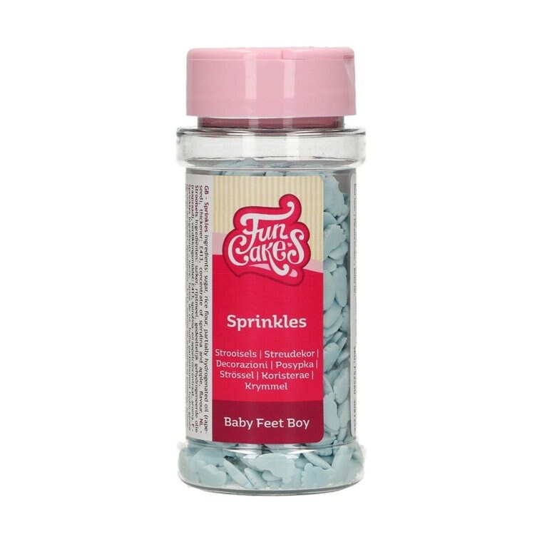 Product Image for Sprinkles, Baby-fødder, blå, 55 gram