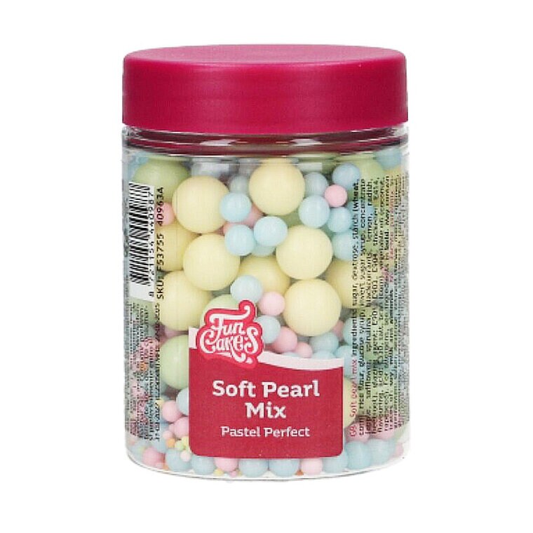 Product Image for FunCakes Soft Pearls Pastel Mix 80 gram