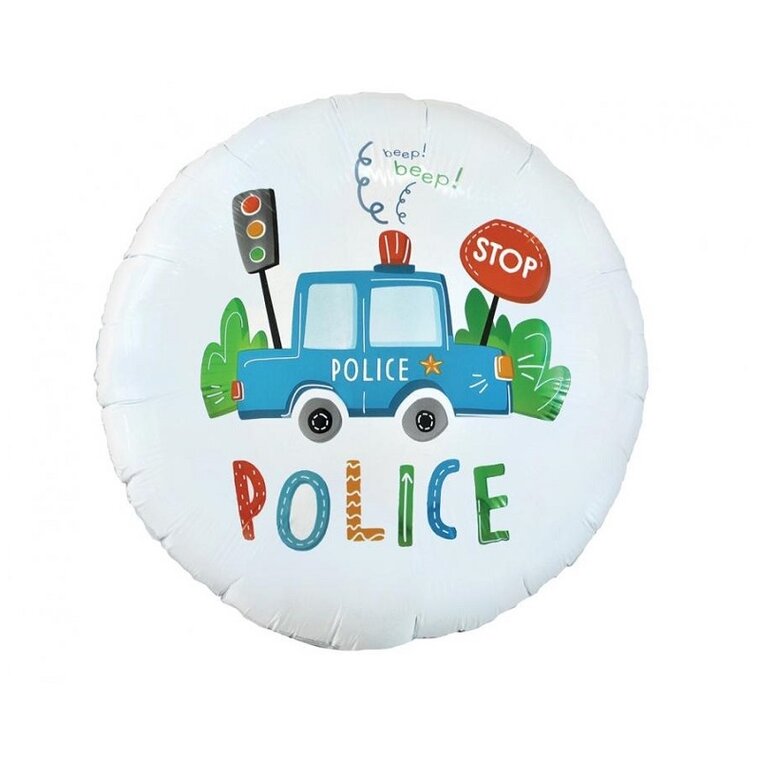 Product Image for Politi - Folieballon 36 cm