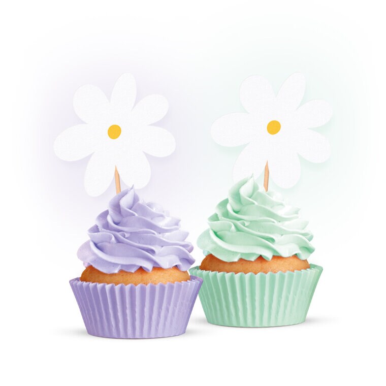 Product Image for Daisies Muffindekorationer 12 stk.