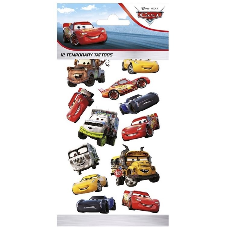 Product Image for Disney Biler - Tatoveringer 12 stk