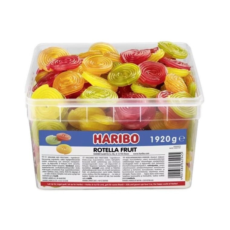 Product Image for Haribo Rotella Frugt Storpak 1,92 kg