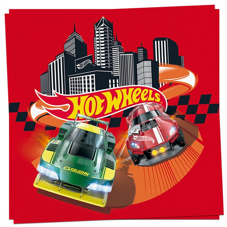 Product Image for Hot Wheels - Servietter 20 stk