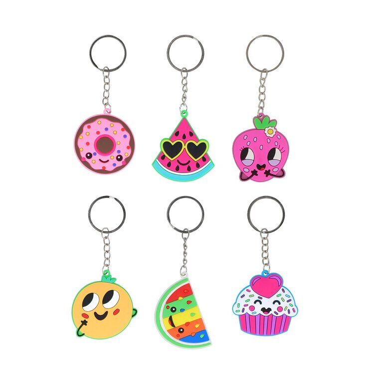 Product Image for Nøglering Kawaii Frugter & Bagværk