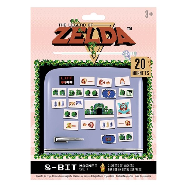 Product Image for Zelda, Køleskabsmagneter 8 stk.