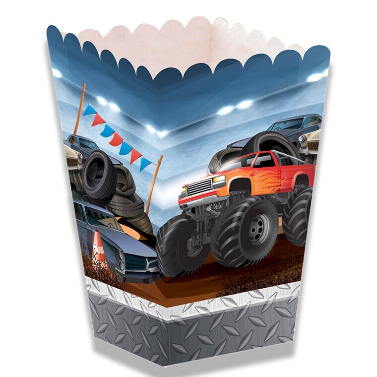 Product Image for Monster Truck Popcornboks 12 x 5 cm