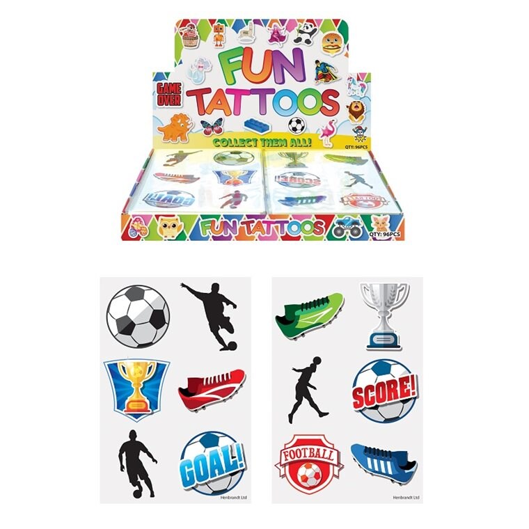 Product Image for Fodbold - Tatoveringer 6 stk