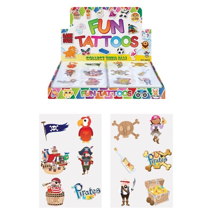 Product Image for Pirater - Tatoveringer 6 stk