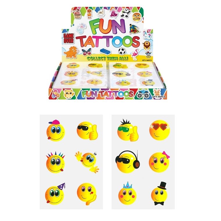 Product Image for Smileys - Tatoveringer 6 stk