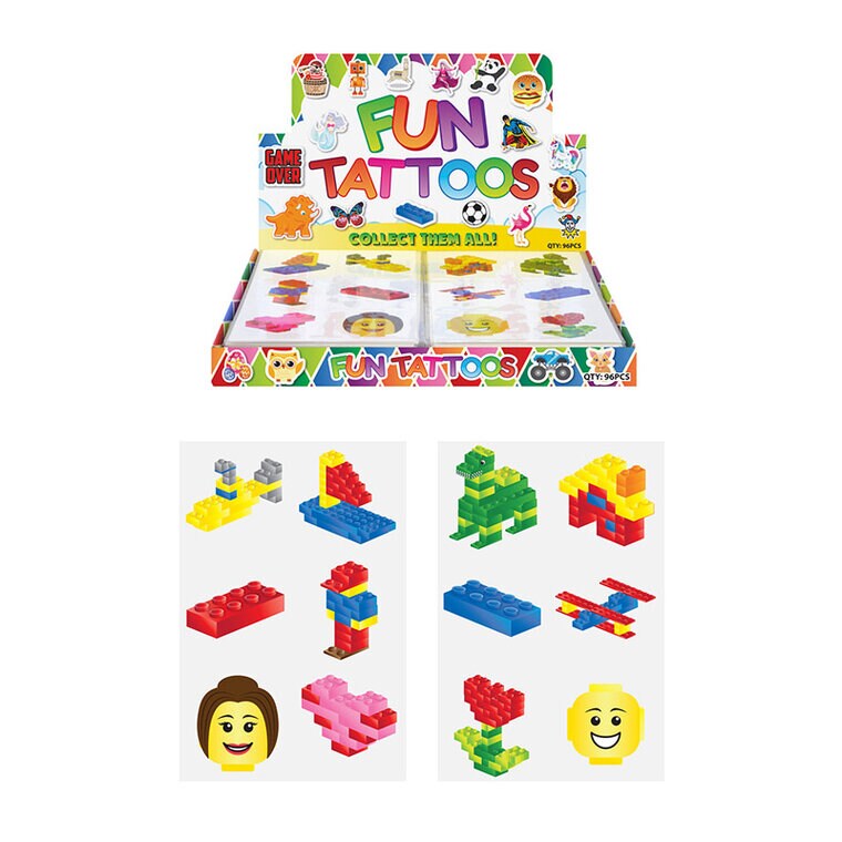Product Image for Byggeklodser - Tatoveringer 6 stk