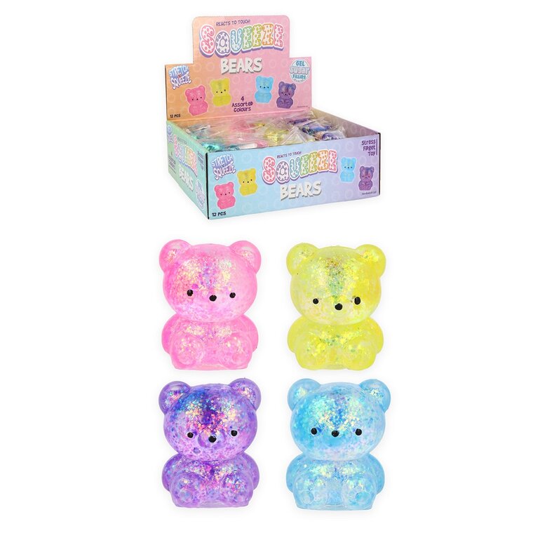 Product Image for Squeeze glitrende teddybjørn