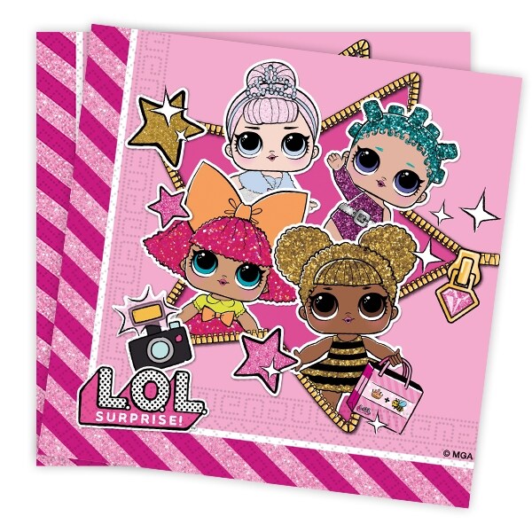 Product Image for LOL Surprise - Servietter 20 stk