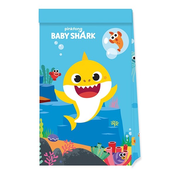 Product Image for Baby Shark - Slikposer af papir 4 stk