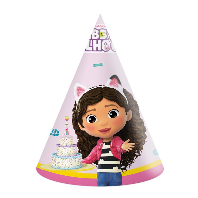 Product Image for Gabby's Dollhouse - Festhatte 6 stk