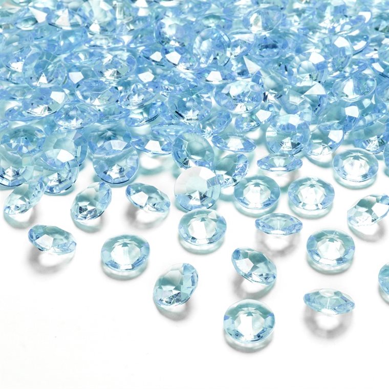 Product Image for Diamantkonfetti - Lyseblå 100 stk.