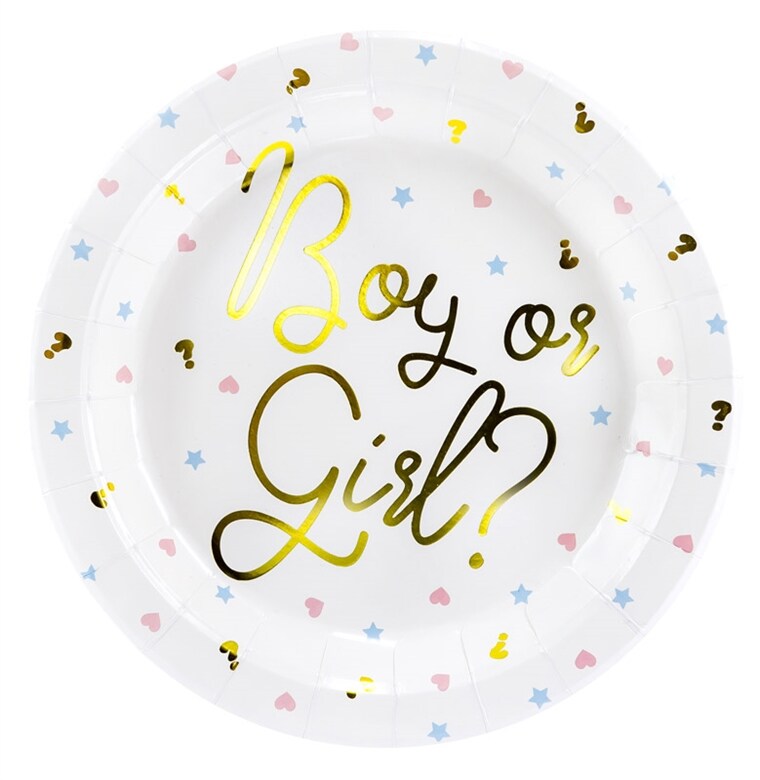 Product Image for Tallerkener - Boy or Girl 6 stk