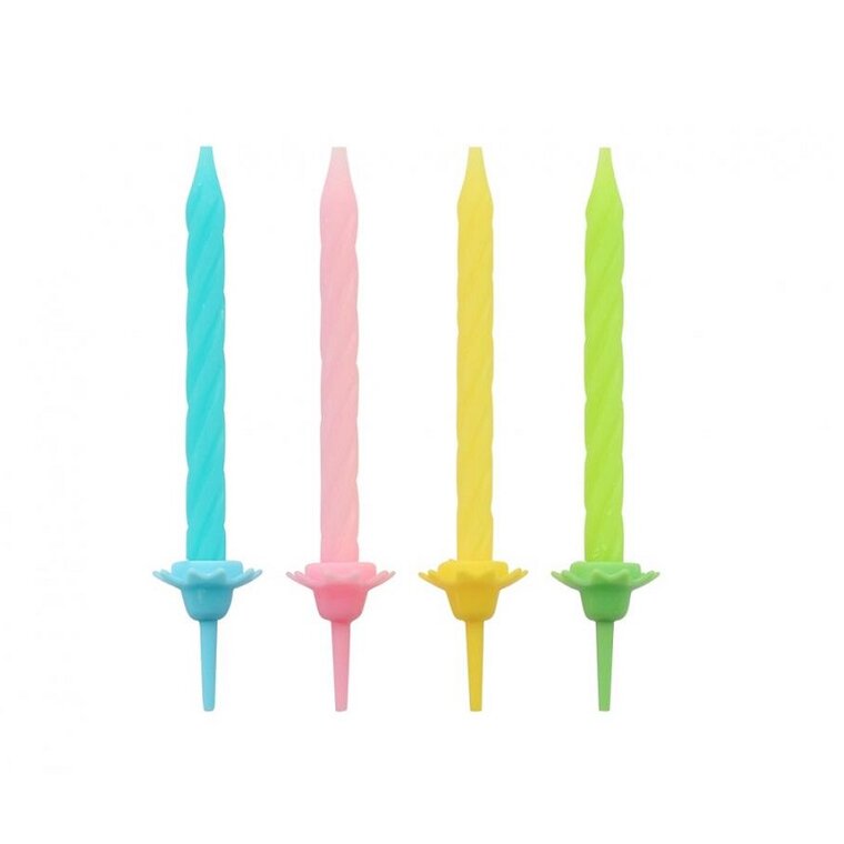 Product Image for Kagelys - Regnbuefarver 24 stk