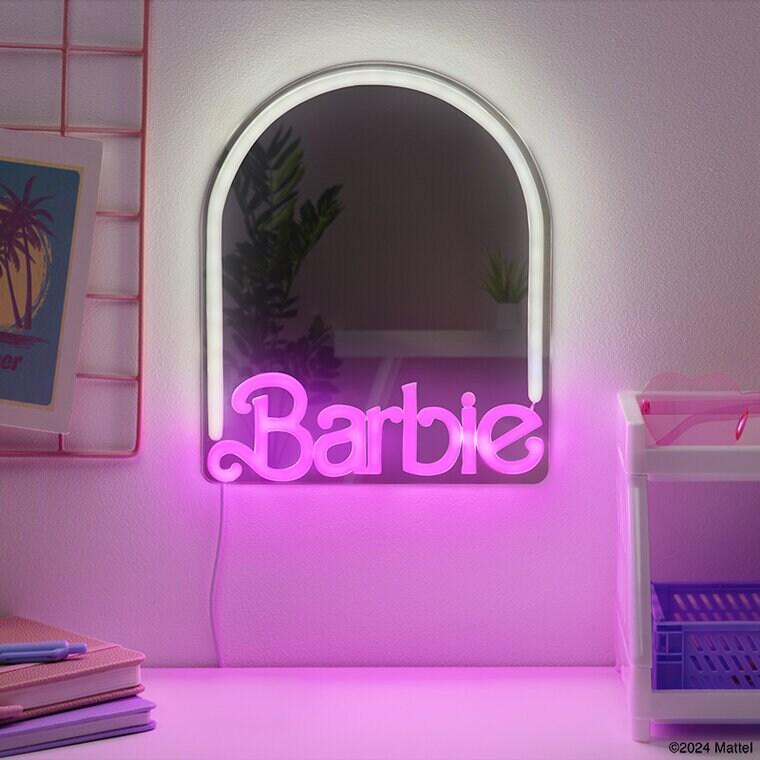 Product Image for Barbie LED-Væglampe med spejl