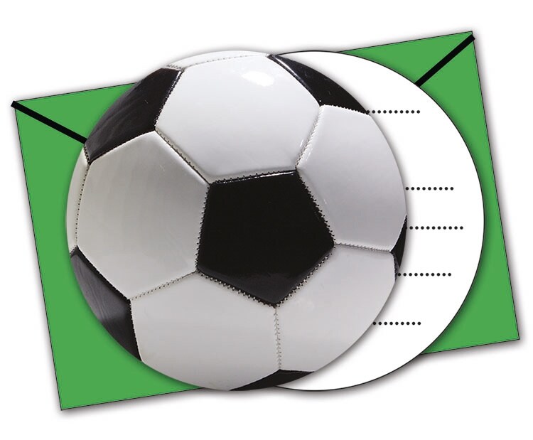 Product Image for Football Party - Invitationer 6 stk