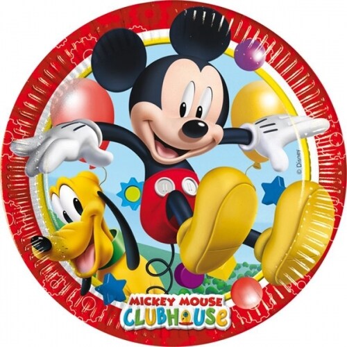 Product Image for Mickeys Klubbhus - Tallerkener 8 stk