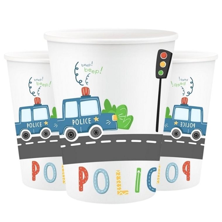 Product Image for Politi - Papkrus 6 stk
