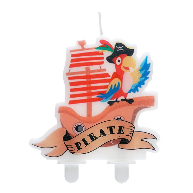 Product Image for Små Pirater - Kagelys 7,5 cm