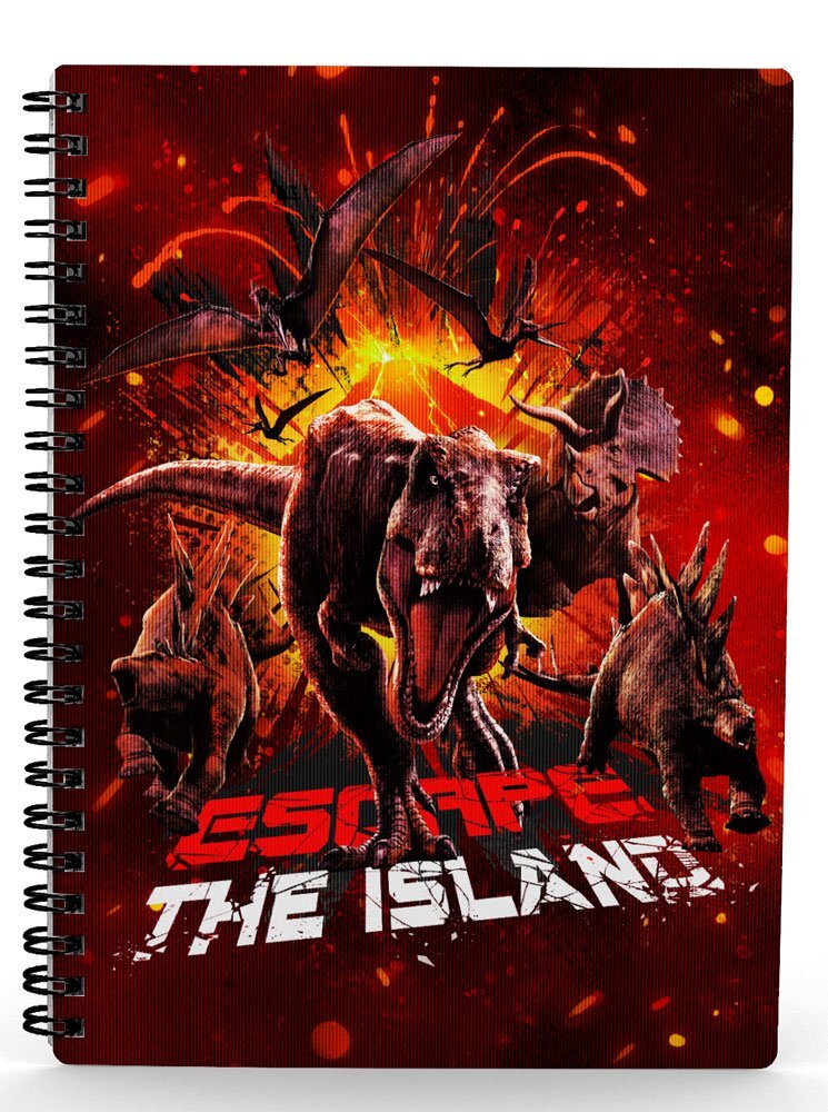 Product Image for Jurassic World - Notesbog A5 Dinosaur Escape