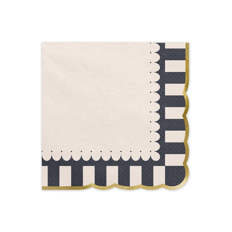 Product Image for Halloween-servietter med guldkant 12 stk