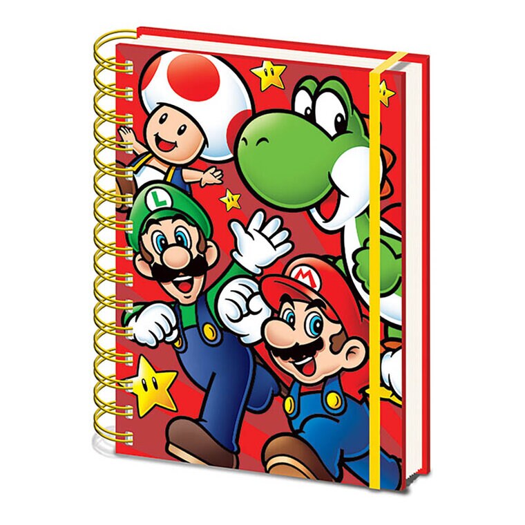 Product Image for Super Mario Bros Notesbog A5