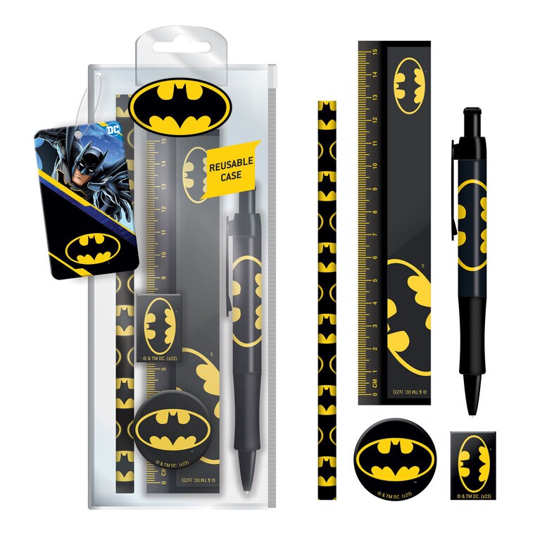 Product Image for Batman Skolesæt med 5 dele