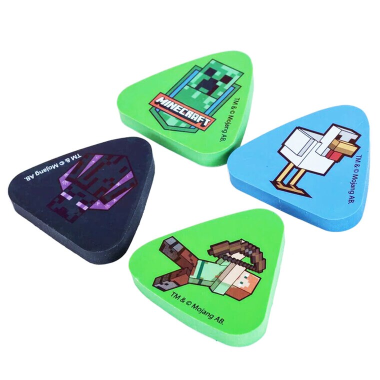 Product Image for Minecraft Viskelædere 4 stk