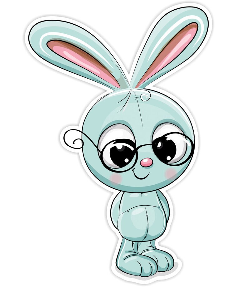 Product Image for Kanin vægpynt til børneværelset - 3D