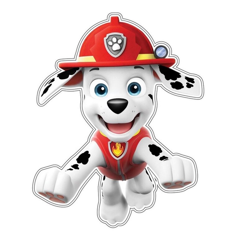 Product Image for Paw Patrol 3D vægpynt - Marshall