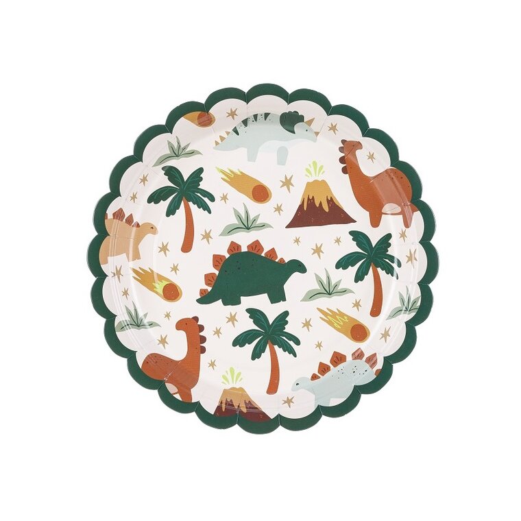 Product Image for Dinosaur - Tallerkener, 18 cm 6 stk