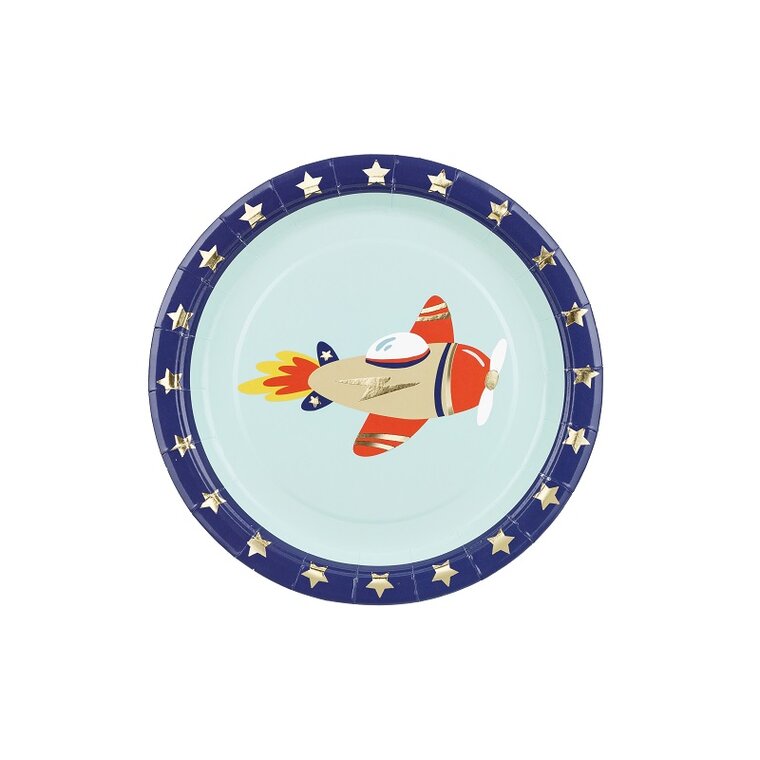 Product Image for Flyvemaskine - Tallerkener, 18 cm 6 stk